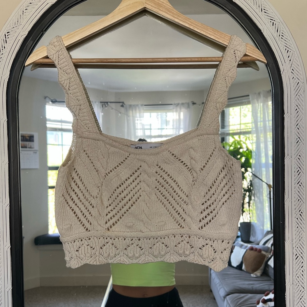 Zara Embroidered Top